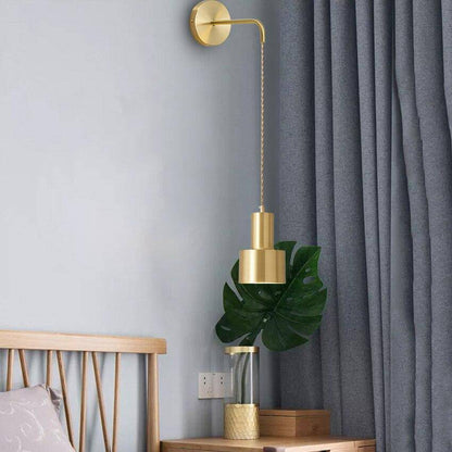 Applique Murale Élégante - Lumière Dorée Design Moderne 3