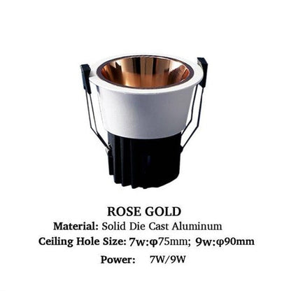 Spot LED Encastrable Moderne - Élégance Minimaliste-1