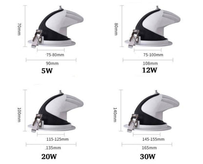 Spot LED Pivotant 360° - Lumina Luxe-4