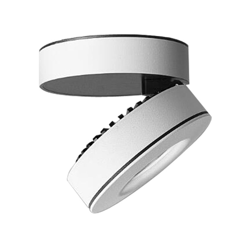 Spot LED Ronde Rotatif 355° - Éclairage Moderne Design-3