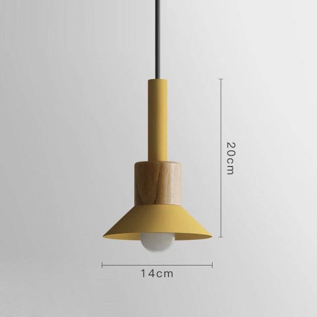 Variant image for Suspension Lumineuse Bois et Métal - Élégance Design-5