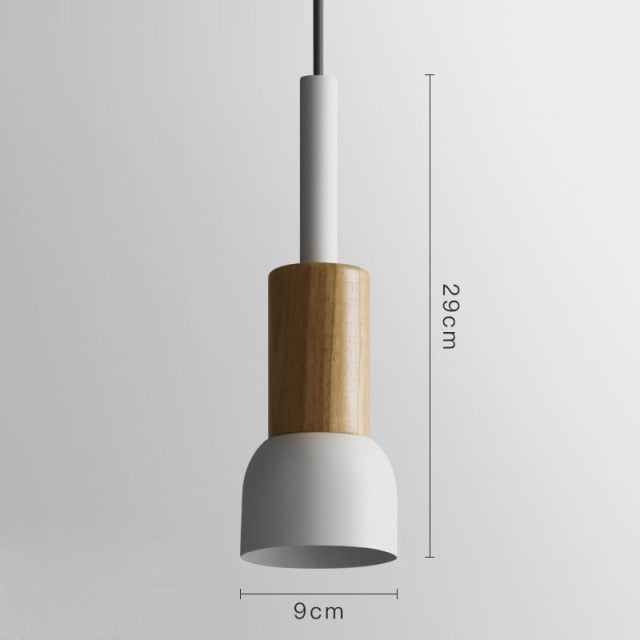 Variant image for Suspension Lumineuse Bois et Métal - Élégance Design-11