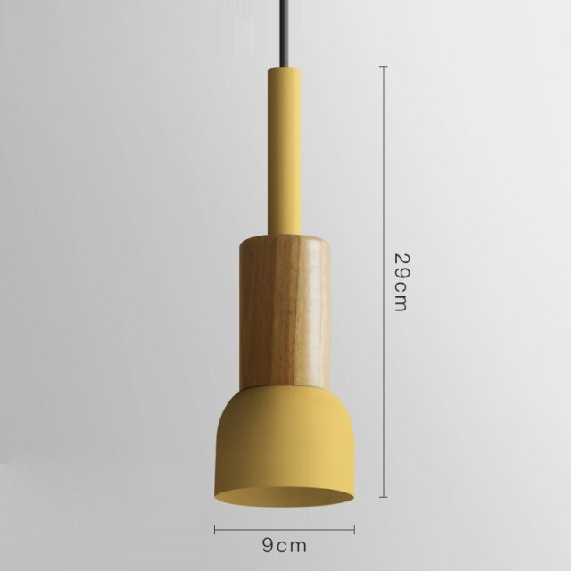 Variant image for Suspension Lumineuse Bois et Métal - Élégance Design-9