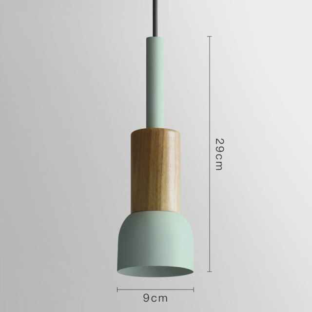 Variant image for Suspension Lumineuse Bois et Métal - Élégance Design-10