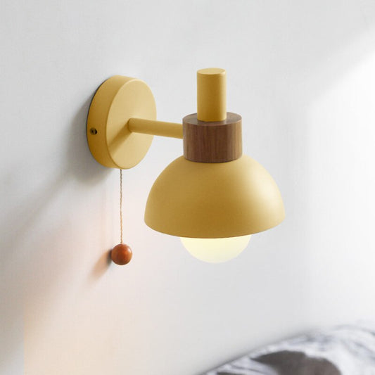 Applique Murale LED Scandinave en Bois - Vivale Design Épuré 5