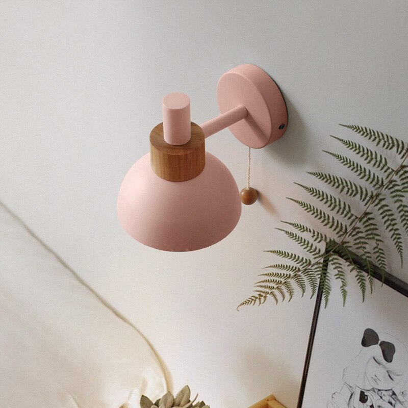 Applique Murale LED Scandinave en Bois - Vivale Design Épuré 3