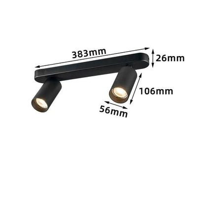 Spot LED Moderne Rond - Cylindres Élégants pour Plafond-1