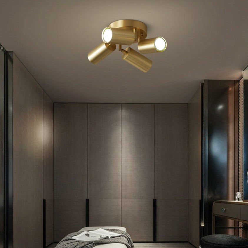 Plafonnier Design Moderne à Spots Réglables - Finn-5