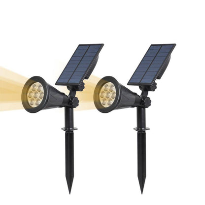 Spot LED Solaire Dirigeable - Éclat Moderne pour Éclairage Extérieur-3