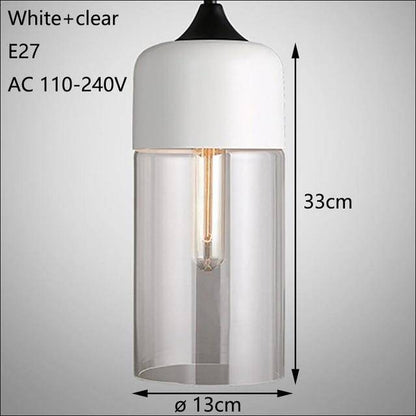 Variant image for Suspension Loft Élégance Contemporaine - Verre et Métal-16