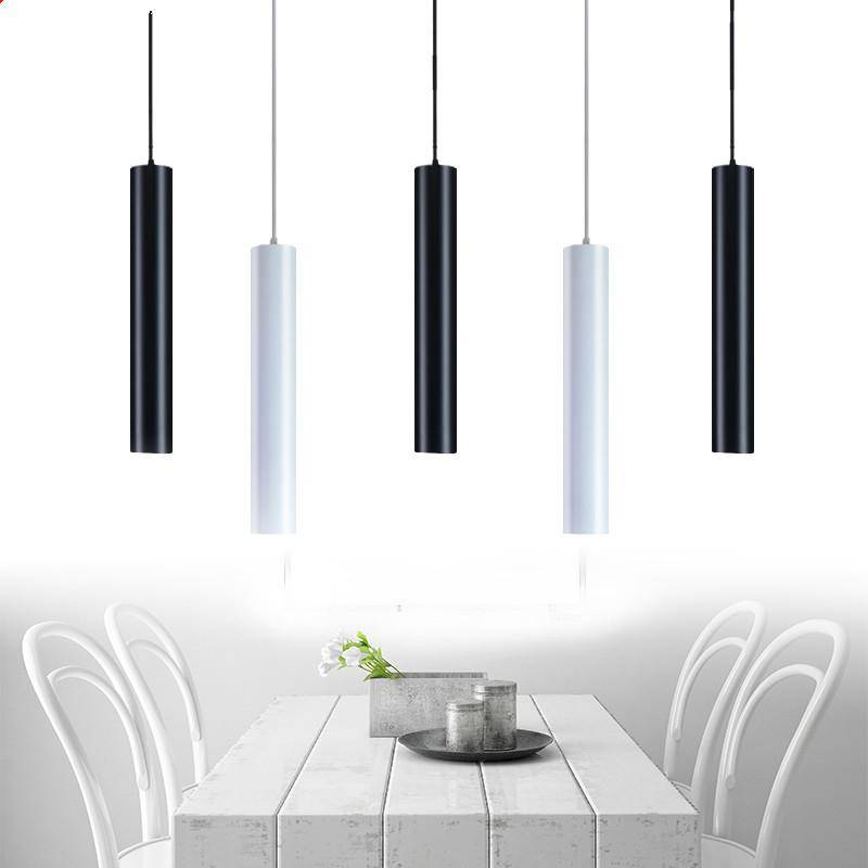 Suspension LED Cylindrique - Futuriste Élégant pour Luminaire Chambre-4