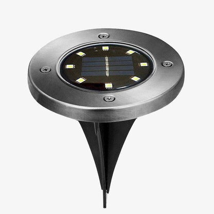 Spot LED Solaire Encastrable - Luminaire Moderne pour Extérieur-1