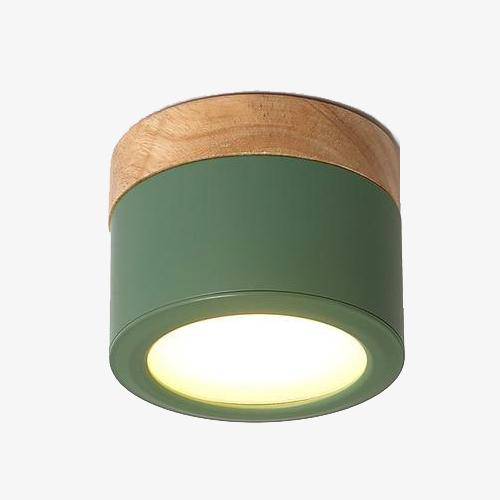 Spot LED Moderne en Bois et Métal - Allan-1