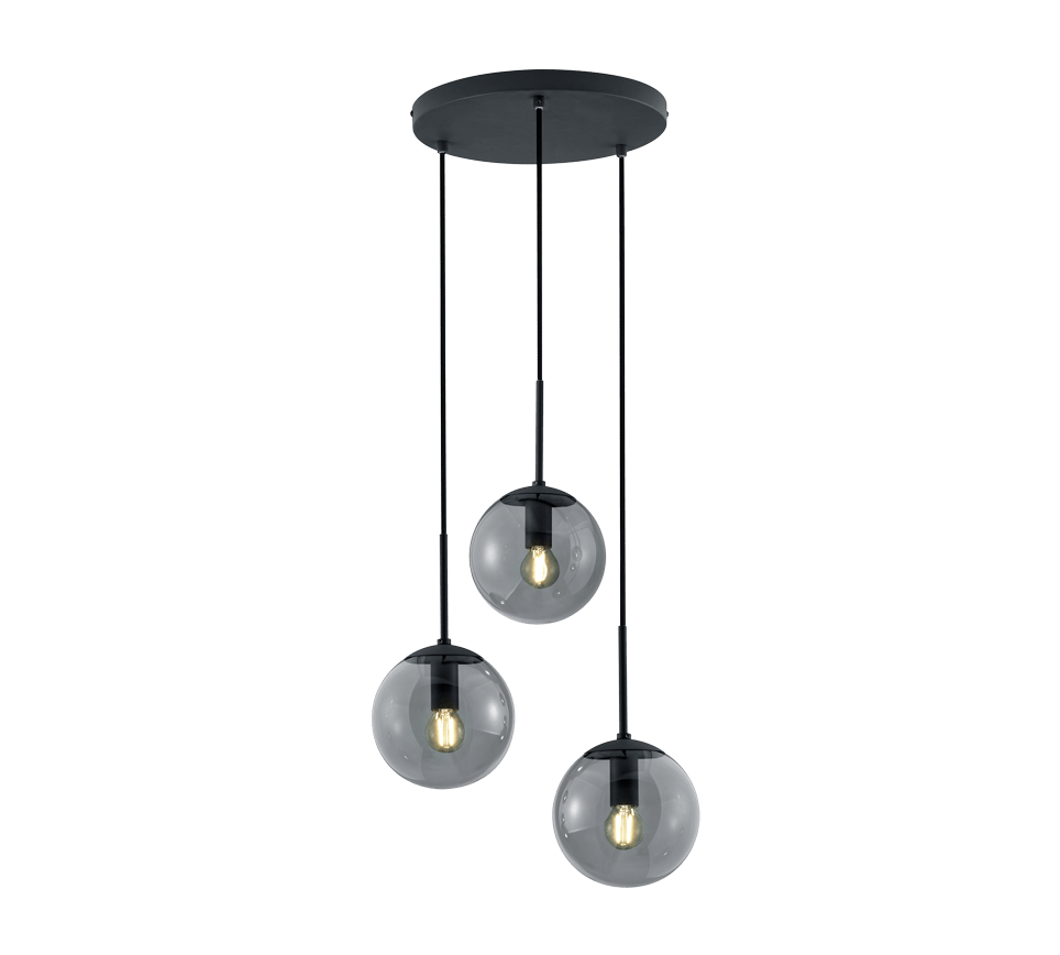 Suspension 3 Lampes Design