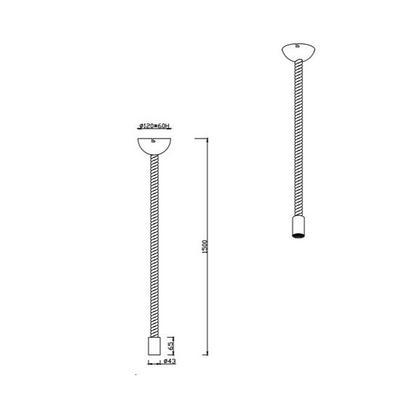 Suspension Ampoule Corde