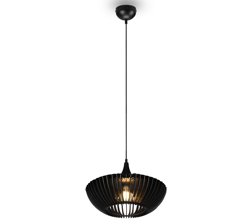 Suspension Chambre Bois