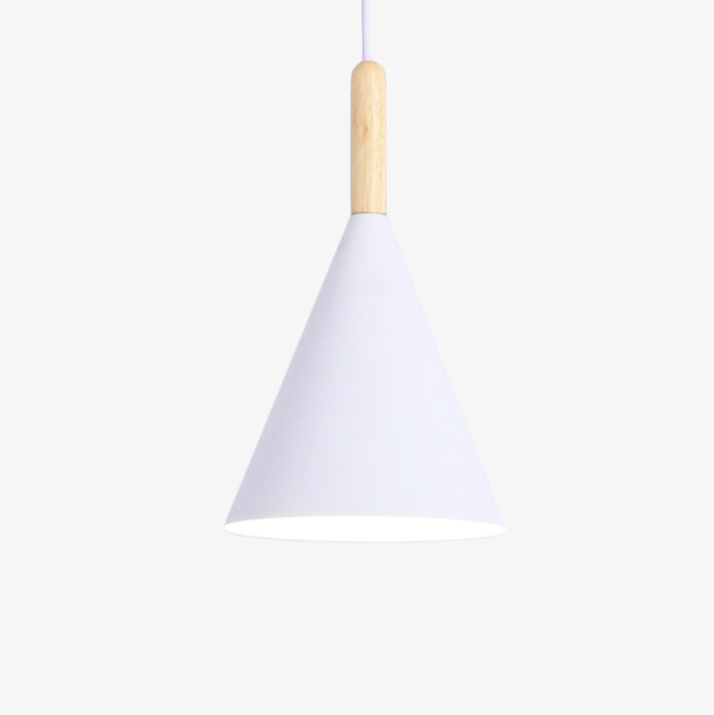 Variant image for Suspension Conique en Métal Coloré - Bar Éléganza-2