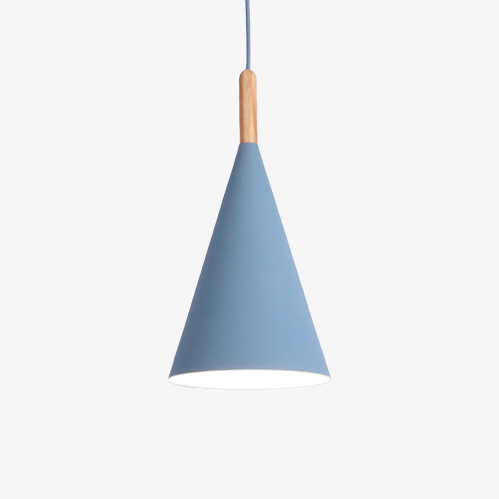 Variant image for Suspension Conique en Métal Coloré - Bar Éléganza-5