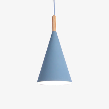 Variant image for Suspension Conique en Métal Coloré - Bar Éléganza-5