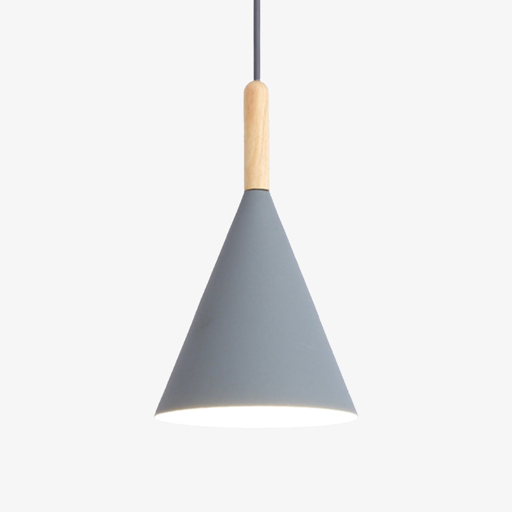 Variant image for Suspension Conique en Métal Coloré - Bar Éléganza-3