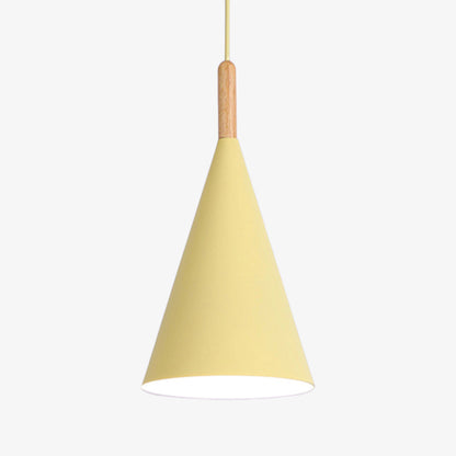 Variant image for Suspension Conique en Métal Coloré - Bar Éléganza-4