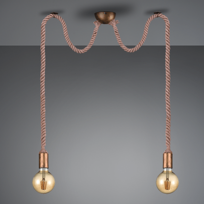 Suspension Corde Ampoule