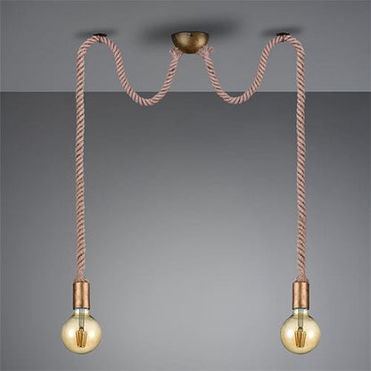 Suspension Corde Ampoule