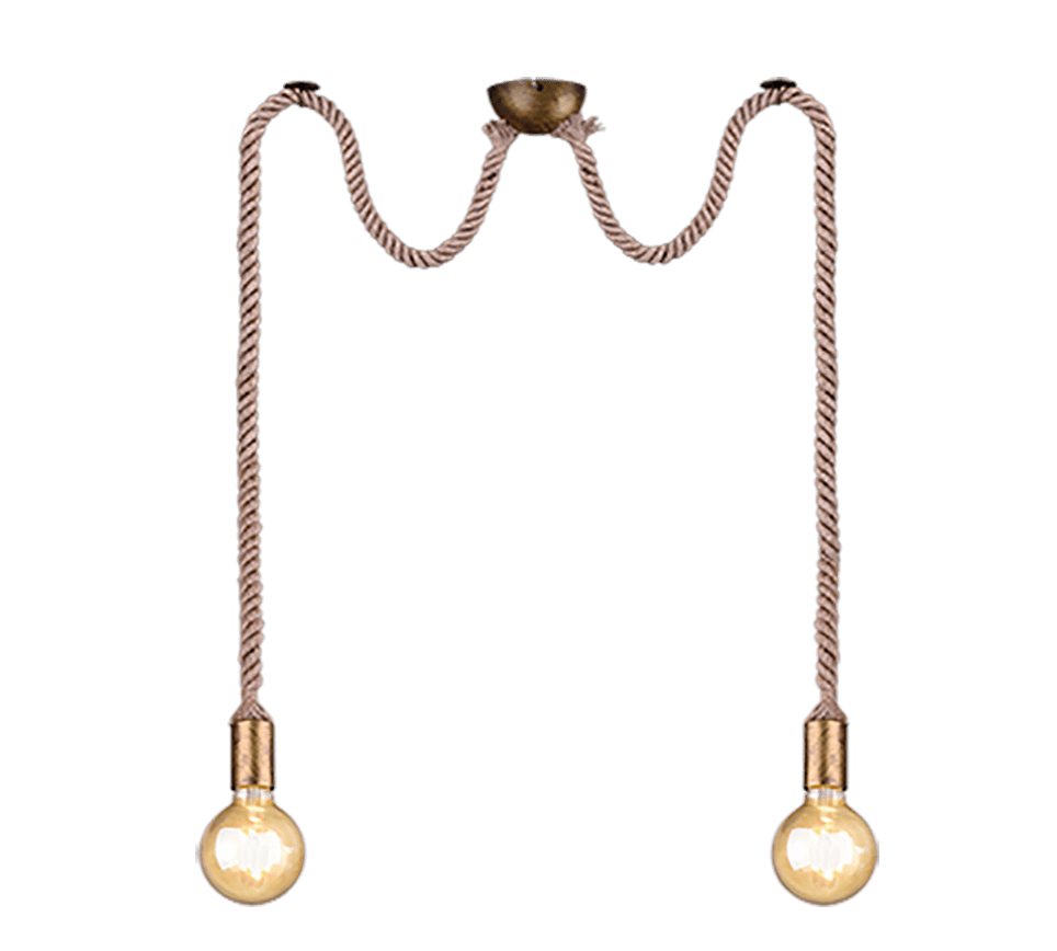 Suspension Corde Ampoule