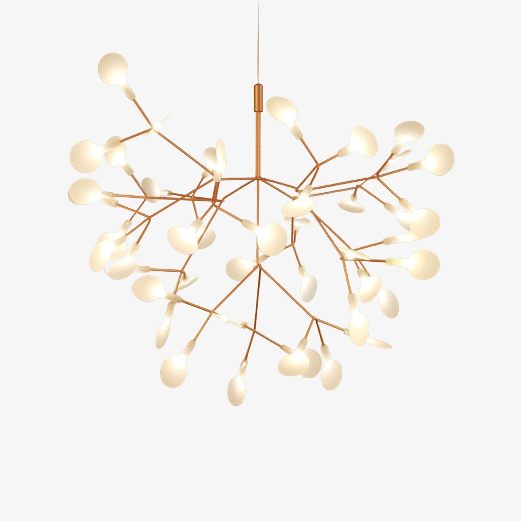 Variant image for Suspension Arbre LED - Élégance Cuivrée ou Noire-5