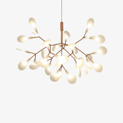Suspension Arbre LED - Élégance Cuivrée ou Noire-1