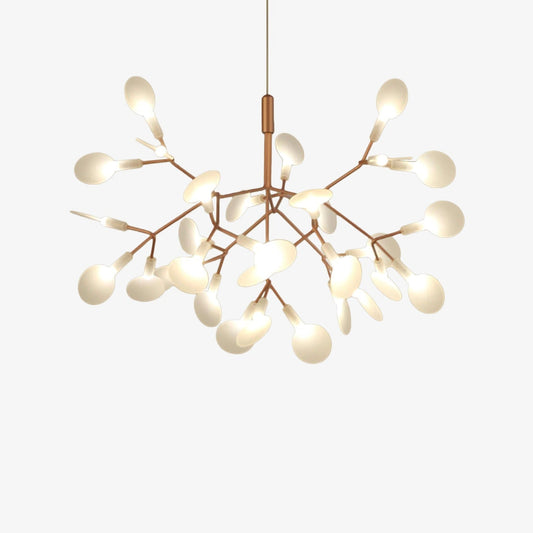 Suspension Arbre LED - Élégance Cuivrée ou Noire-1