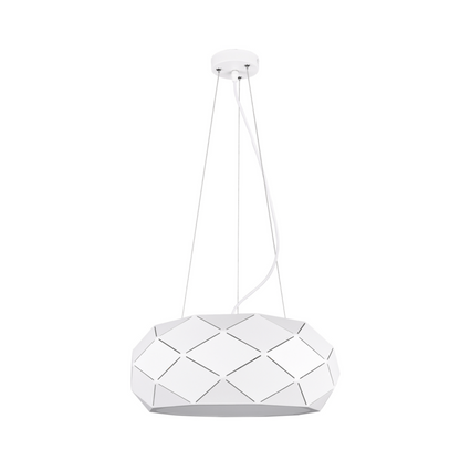Lampe suspension blanche pour salon