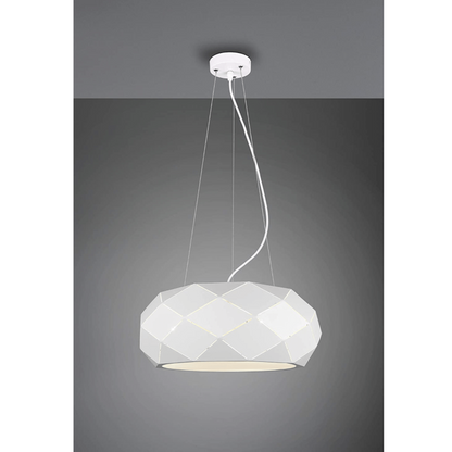 Lampe suspension blanche pour salon