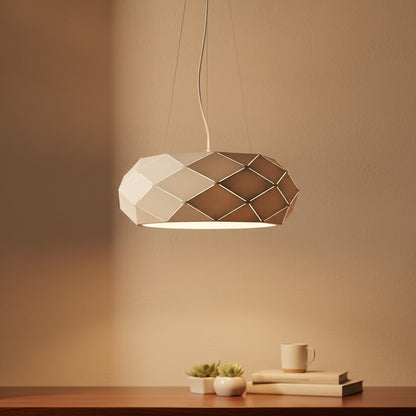 Lampe suspension blanche pour salon