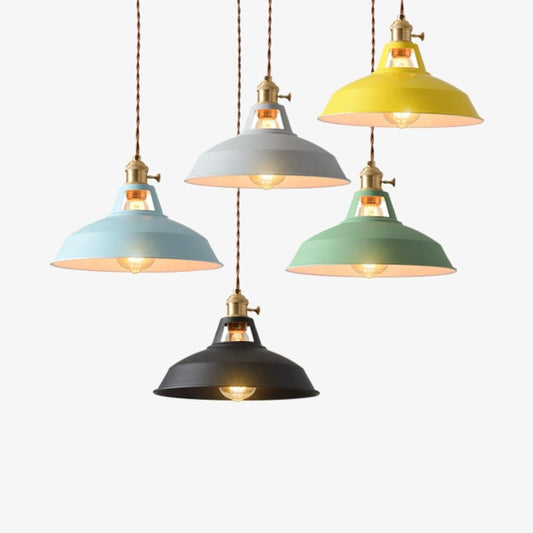 Suspension LED Métal Coloré - Loft Chic-2