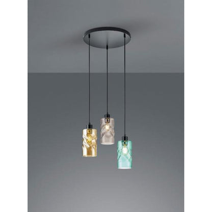 Suspension Luminaire 3 Lampes Verre
