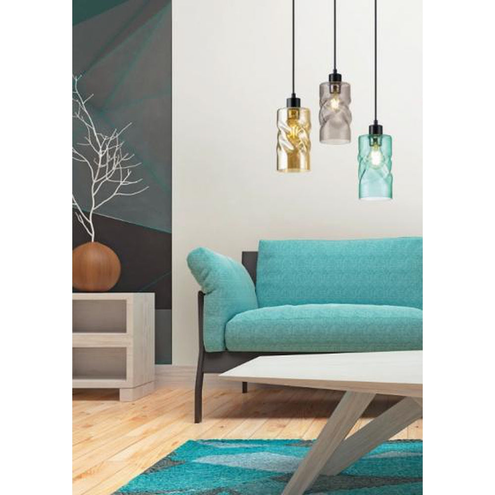 Suspension Luminaire 3 Lampes Verre