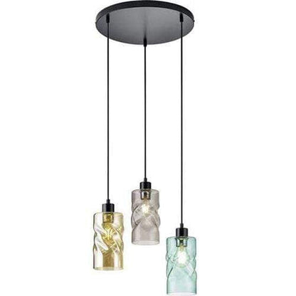Suspension Luminaire 3 Lampes Verre