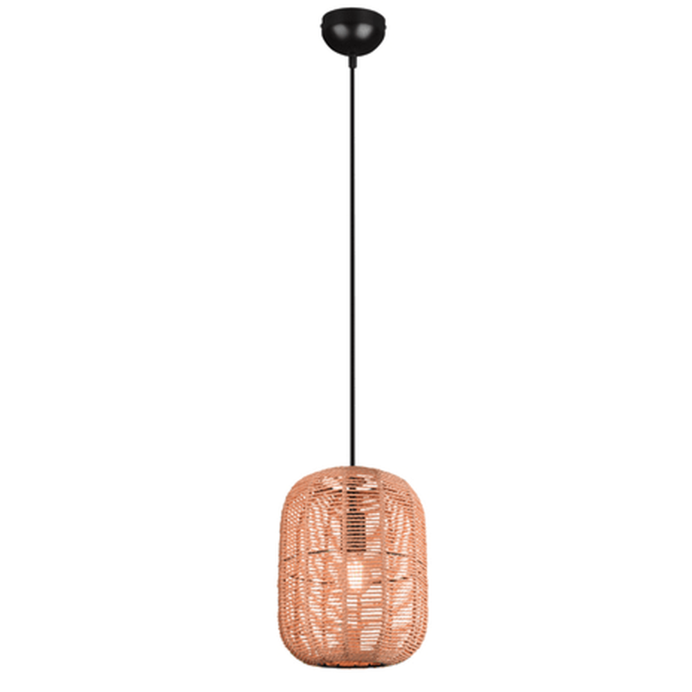 Suspension pour chambre en rotin