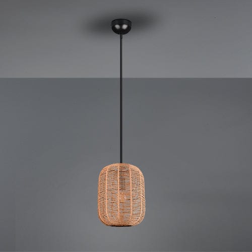 Suspension pour chambre en rotin