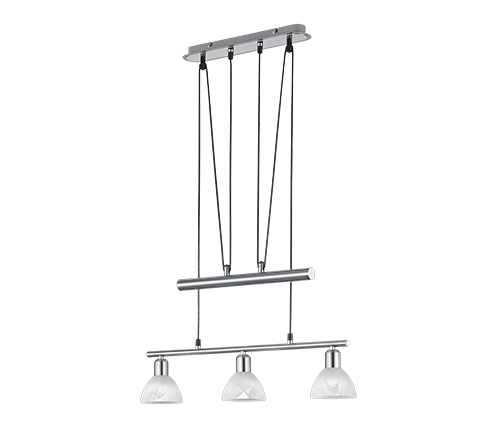 Suspension Triple Verre