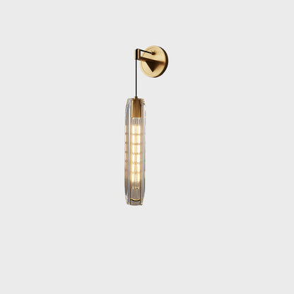 Hanging Crystal Wall Light