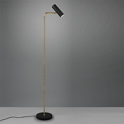 Lampadaire Noir Et Dore