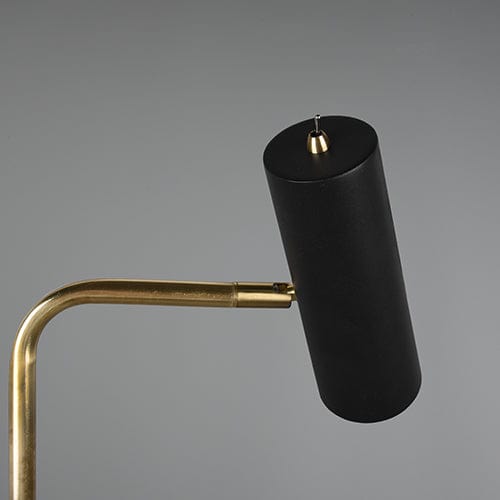 Lampadaire Noir Et Dore