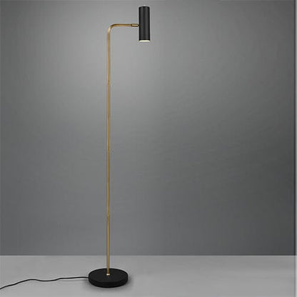 Lampadaire Noir Et Dore