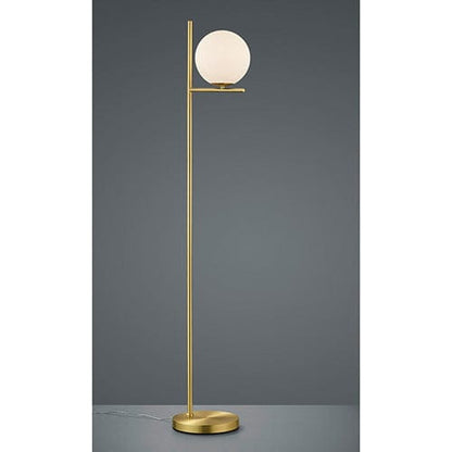 Lampadaire Boule Blanche