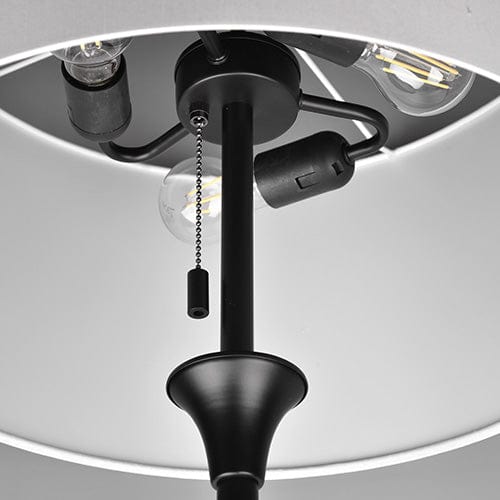 Lampadaire Noir Et Blanc