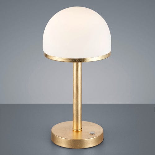 Lampe Forme Champignon Coloris Laiton