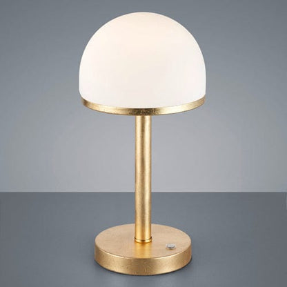 Lampe Forme Champignon Coloris Laiton