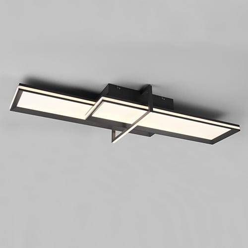 Luminaire Rectangulaire Noir